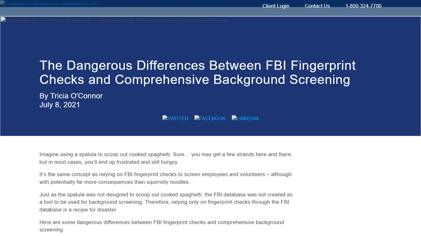 The Dangerous Differences Between FBI Fingerprint Checks and ...